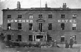 Goole: Lowther Hotel After Zeppelin Raid, 1915