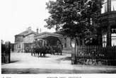 Driffield Railway Station Yard, c.1909