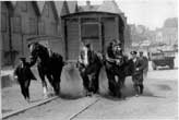Goole: Railway Horses In Aire Street
