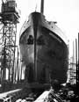 Goole Shipyard: Grebbestroom Launch, 1946