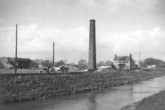 Newport brickyard chimney